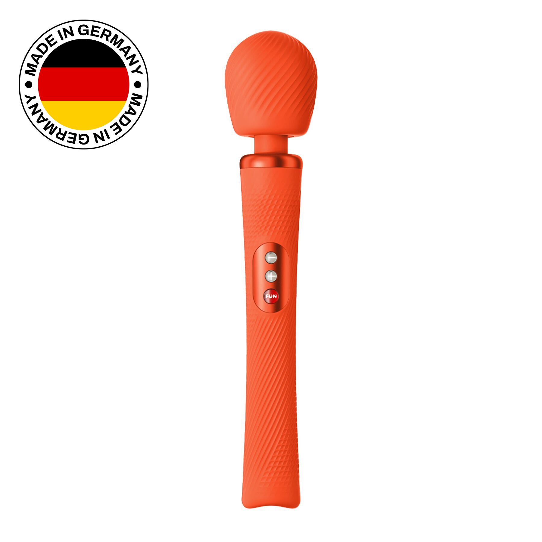 Вібромасажер Fun Factory VIM Vibrating Wand sunrise orange, суперпотужний та легкий, до 6 годин роботи