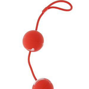 Кулі вагінальні MARBILIZED DUO BALLS - RED