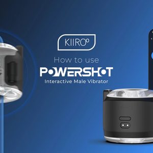 Інтерактивний мастурбатор 2в1 з вібрацією KIIROO PowerShot, компактний, 2 вібромотори