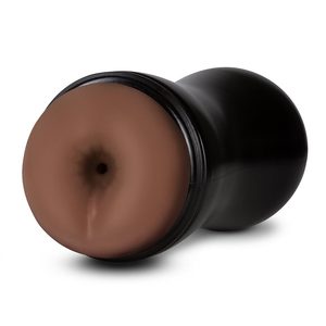 Мастурбатор-анус Blush Coverboy The Mechanic у колбі, коричневий, 18.5 см