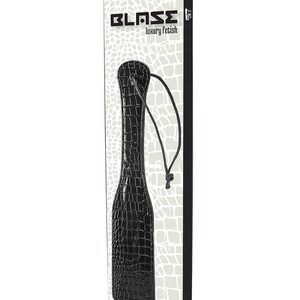 Шлепалка BLAZE LUXURY PADDLE CROCO BLACK