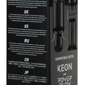 Мастурбатор Kiiroo FeelSensation Stroker PBC, сумісний з PowerBlow і Keon