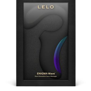Кліторально-вагінальний звуковий стимулятор LELO Enigma WAVE Black, 3 типи стимуляції