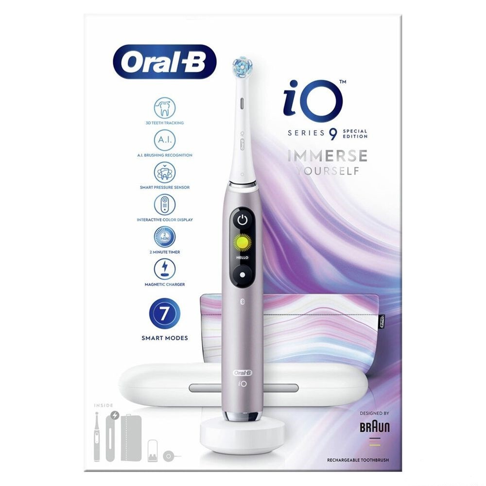 Зубна щітка Braun Oral-B iO Series 9 Special Edition Rose Quartz
