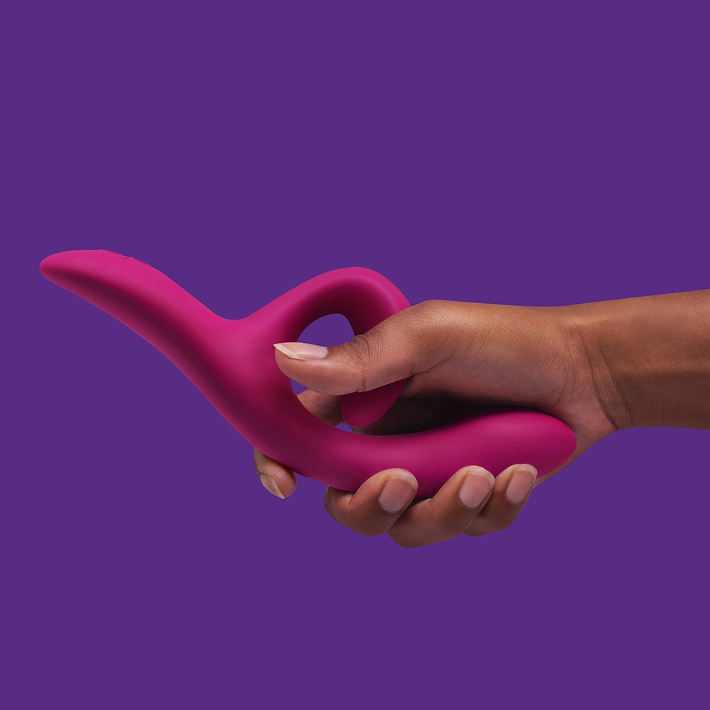 Смарт вібратор-кролик We-Vibe Nova Fuchsia, ергономічний, регульований кут нахилу стовбура