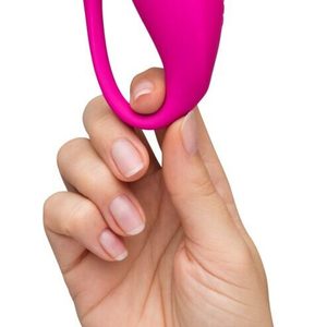 Смарт-віброяйце We-Vibe Jive 2 Electric Pink, пульт ДК, до 4 годин роботи