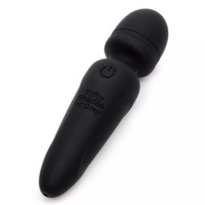 Вібратор-мікрофон для клітора Fifty Shades of Grey Sensation Mini Wand Vibrator чорний