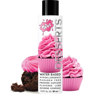 Їстівний Лубрикант WET Desserts Frosted Cupcake( зі смаком кексу) 89 мл