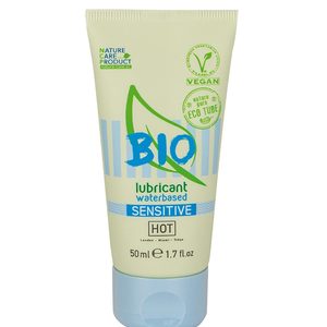 Органічний лубрикант на водній основі Hot Bio Lube Sensitive, 50 мл