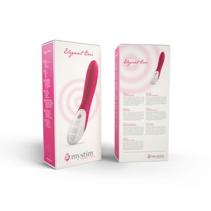 Вібратор Mystim Elegant Eric Pink