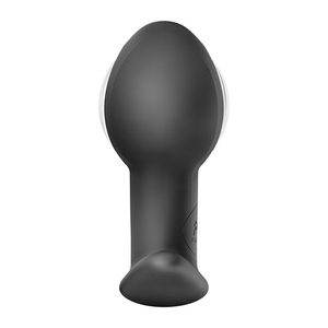 Анальна пробка Fun Factory B BALLS UNO Black, рухома кулька всередині