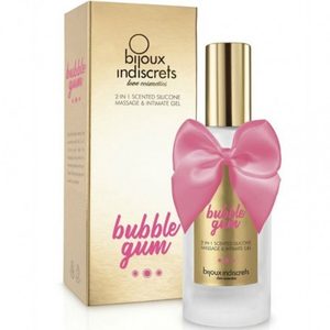 Лубрикант на силіконовій основі 2в1 Bijoux Indiscrets Bubblegum для сексу та масажу