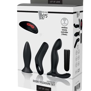 Набір секс-іграшок для чоловіків Dream toys Love Dusky Pleasure, чорний