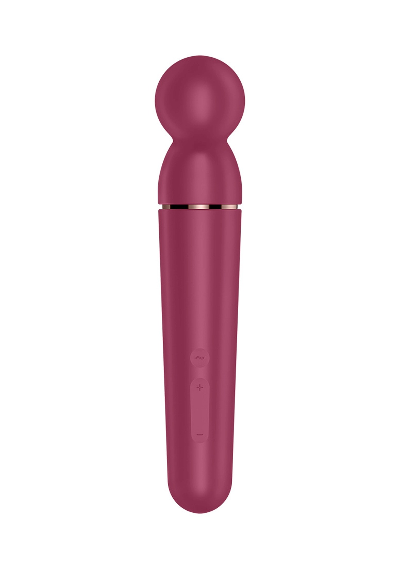 Вібромасажер Satisfyer Planet Wand-er Berry/Rosegold, дуже потужний, бездротовий