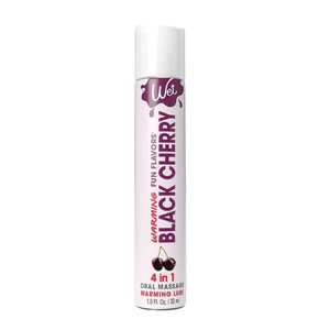 Зігрівальний лубрикант на водній основі Wet Warming Black Cherry 4 in 1, без цукру (30 мл)