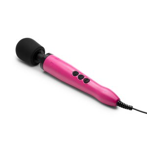 Вібромасажер DOXY Original Pink, дуже потужний, живлення 220В, пульсівні вібрації
