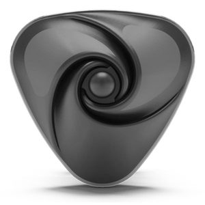 Вібратор для клітора з електростимуляцією Mystim Heart's Desire Black Edition