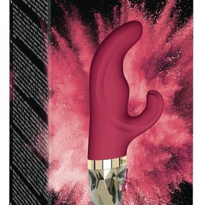 Вібратор-кролик Mystim Hop Hop Bob Fuchsia, потужний мотор, 8 режимів