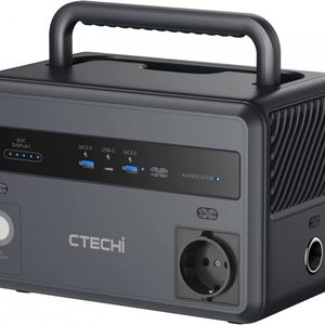 Портативна станція, електростанція для дому CTECHi 300Вт 93600мАч