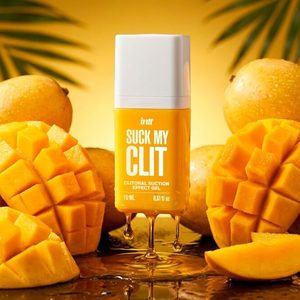 Смоктайзер для клітора Intt Suck My Clit Tropical Mango (15 мл), манго, гель з ефектом посмоктування