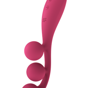 Універсальний вібратор Satisfyer Tri Ball 1, 3 мотори, гнеться