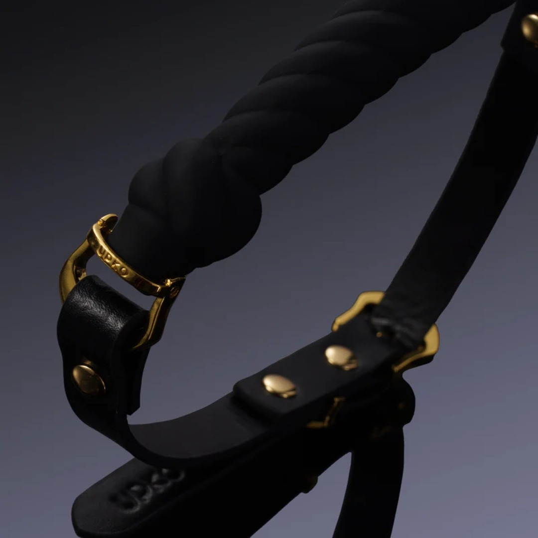 Кляп у формі джгута UPKO Desire for Mouth Bondage Collection, чорний