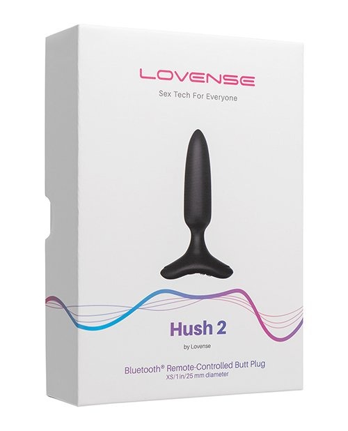 Анальна смарт-вібропробка Lovense Hush 2, розмір XS