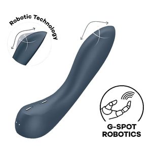 Стимулятор точки G Satisfyer G-Spot Wave 4, ефект пестощів пальчиком, 12 режимів