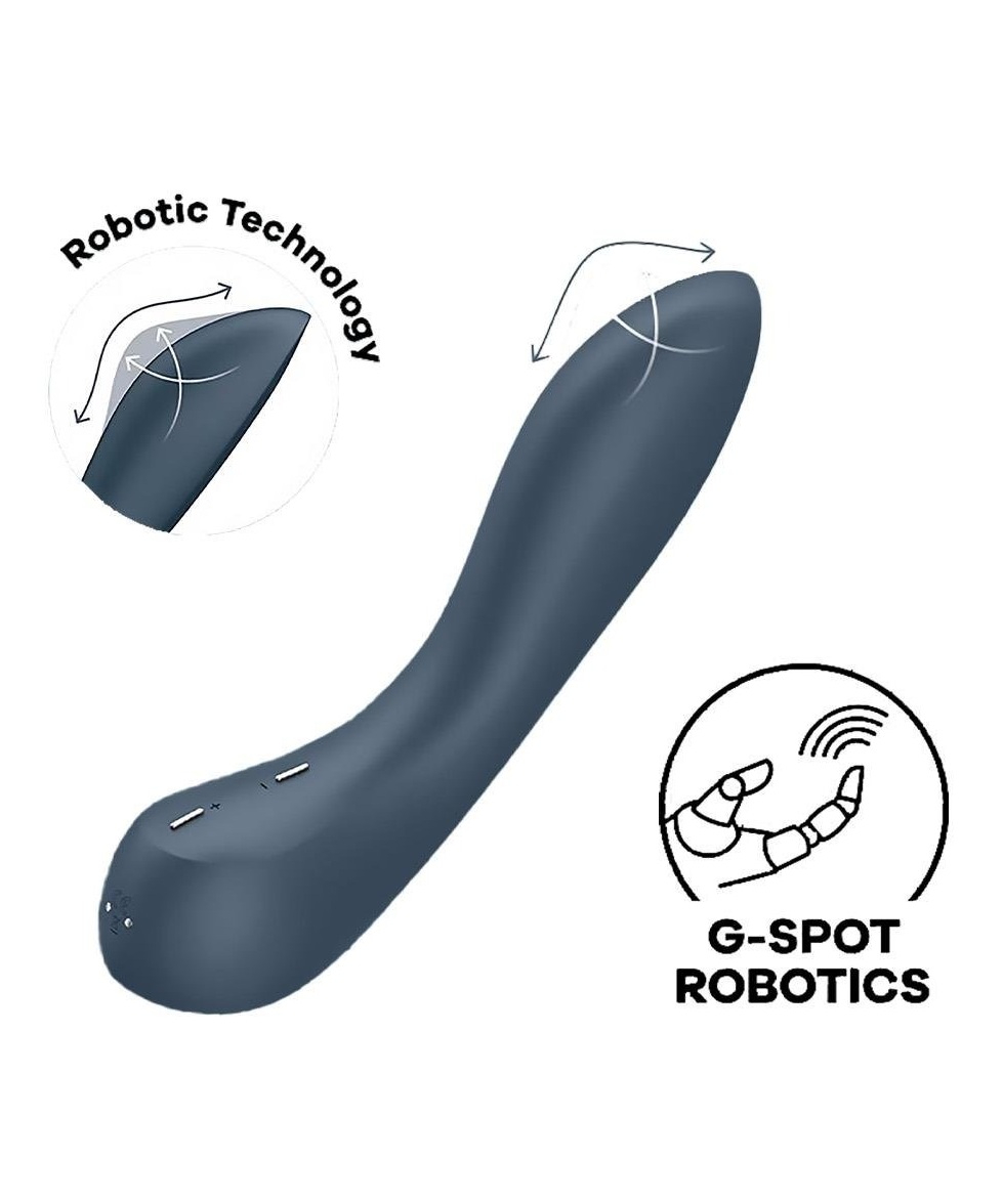 Стимулятор точки G Satisfyer G-Spot Wave 4, ефект пестощів пальчиком, 12 режимів