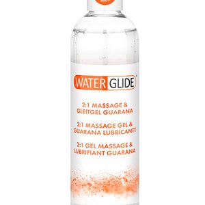 Стимулюючий лубрикант і масажний гель 2 в1 WATERGLIDE GUARANA, 300 мл