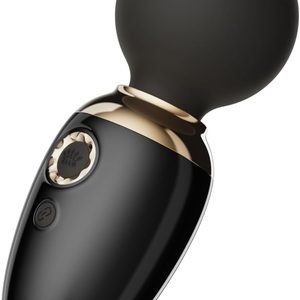 Смарт-вібромасажер Zalo – AVA Obsidian Black, 8 режимів, підігрів, дуже потужний та компактний