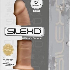Фалоімітатор SilexD Robby Flesh (MODEL 2 size 6in), двошаровий, силікон + Silexpan, діаметр 3,5см