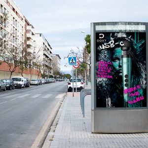 Вібромасажер DOXY Die Cast 3 PINEAPPLE, дуже потужний, живлення 220В, металевий корпус