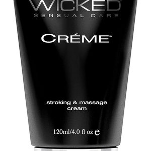 Крем для мастурбації Wicked Masturbation Creme на основі кокосової та мигдальної олії, 120 мл