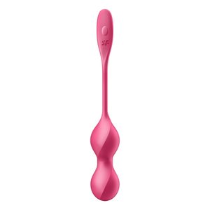 Вагінальні смарт-кульки з вібрацією Satisfyer Love Birds 2 Connect App Red, 86 г, пульт ДК