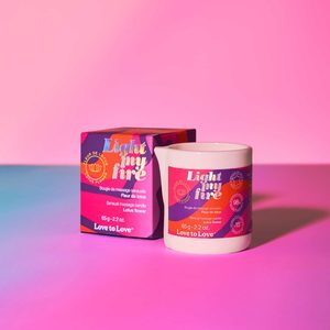 Масажна свічка Love To Love LIGHT MY FIRE Lotus (65 мл)