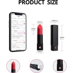 Вібратор-помада Lovense Exomoon, працює через застосунок