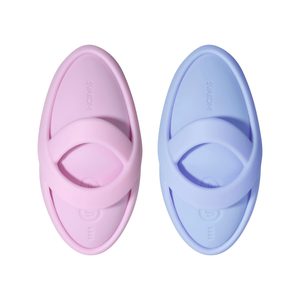 Смарт-вібратор для клітора Svakom Echo 2 Pink Lilac, підігрів до 38 °C, знімна насадка на палець