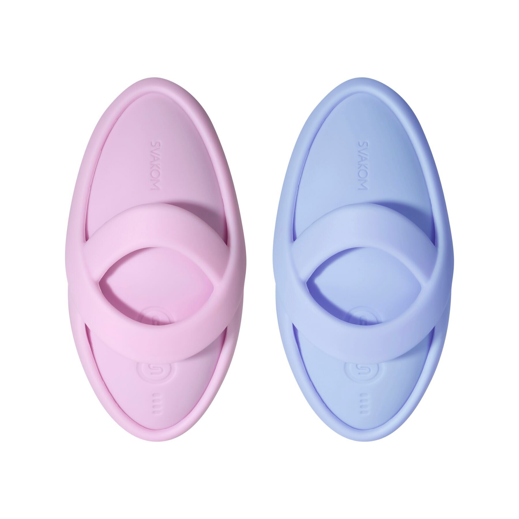Смарт-вібратор для клітора Svakom Echo 2 Pink Lilac, підігрів до 38 °C, знімна насадка на палець