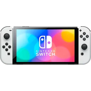 Портативна ігрова консоль Nintendo Switch OLED з білими Joy-Con