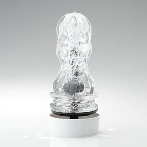 Мастурбатор Tenga - Aero Masturbator Silver, інноваційна технологія всмоктування