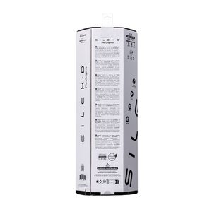 Фалоімітатор SilexD Kingston Black (MODEL 15in), двошаровий, силікон+Silexpan, діаметр 7 см