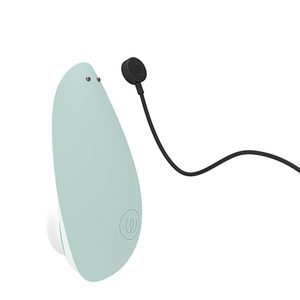 Вакуумний кліторальний стимулятор Womanizer Liberty 2 Sage, 8 режимів, магнітна кришечка