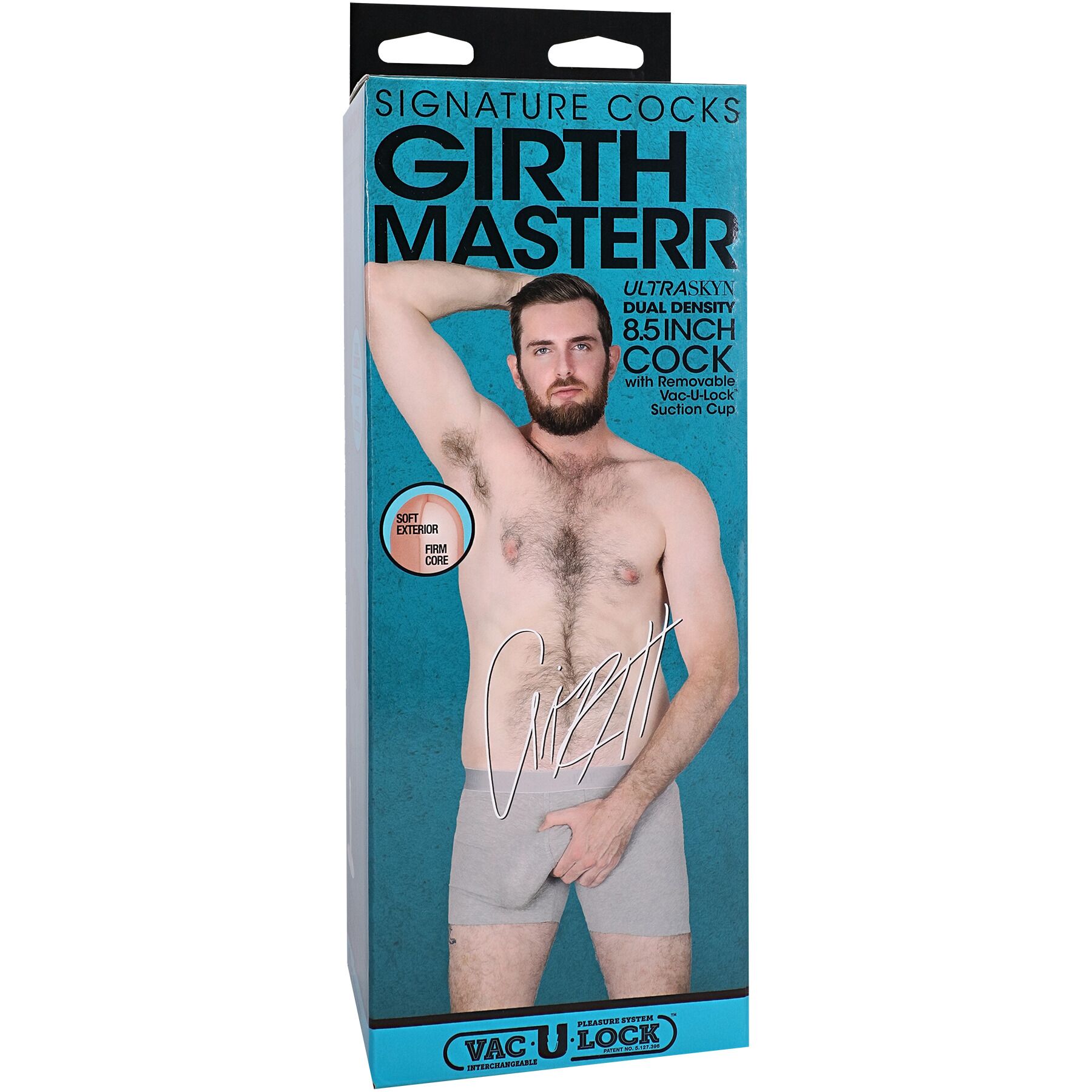 Фалоімітатор Doc Johnson Signature Cocks Girthmasterr 8.5 inch UltraSkyn