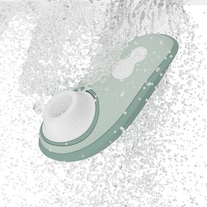 Вакуумний кліторальний стимулятор Womanizer Liberty 2 Sage, 8 режимів, магнітна кришечка