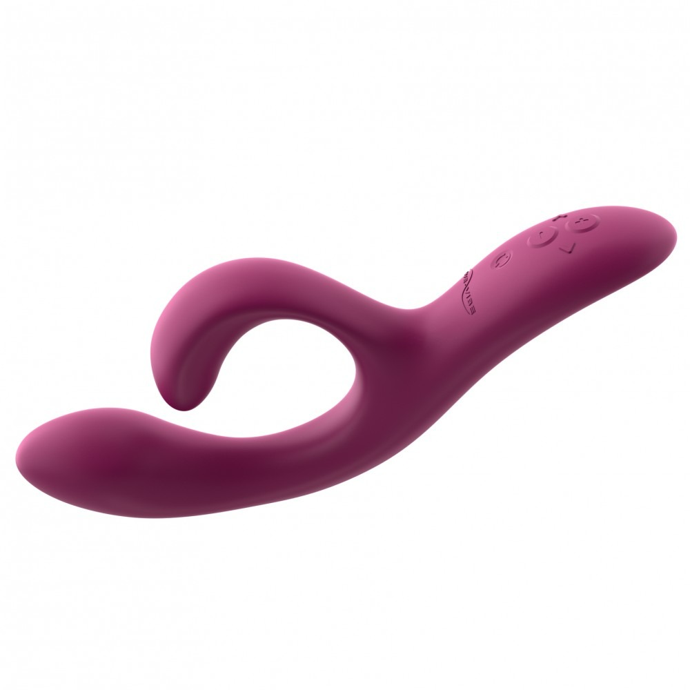Смарт вібратор-кролик We-Vibe Nova Fuchsia, ергономічний, регульований кут нахилу стовбура
