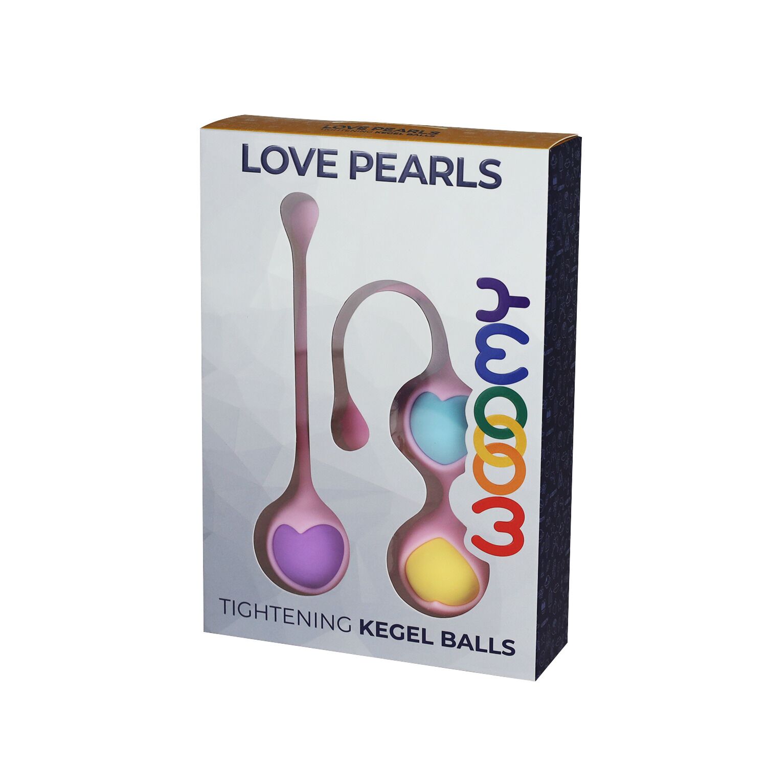 Вагінальні кульки Wooomy Love Pearls