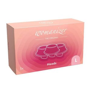 Змінні насадки Womanizer Premium, Eco, Classic, Liberty, Starlet 2, рожевий, розмір L