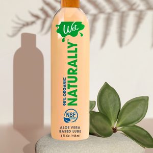 Лубрикант на водній основі Wet Naturally, екстракт алое, веганська формула (118 мл)