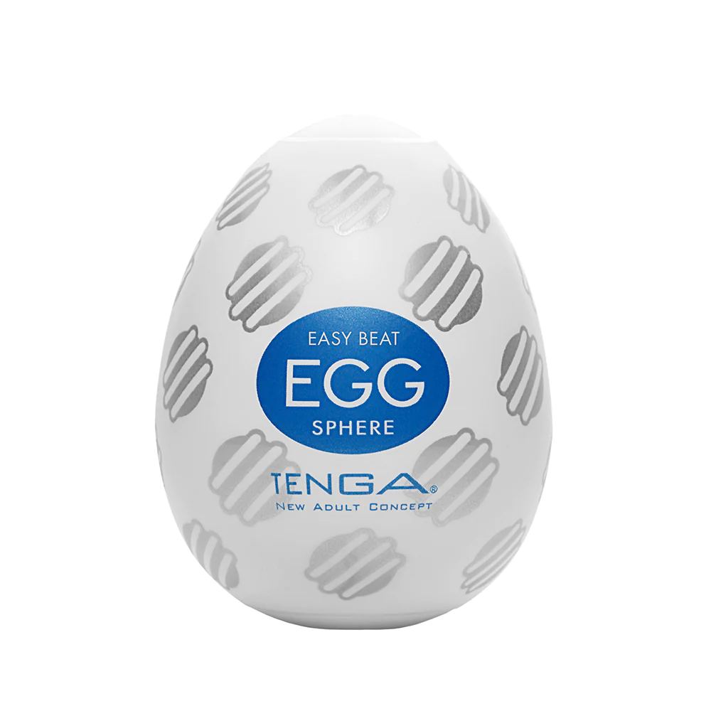 Мастурбатор-яйце Tenga Egg Sphere з багаторівневим рельєфом
